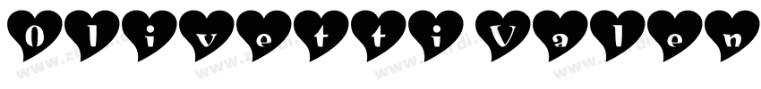 0livetti Valentine字体转换